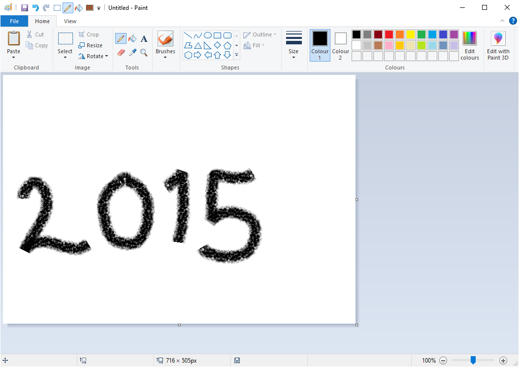 Windows 10 Paint
